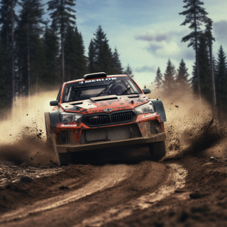 Obraz Rajd Wyścig Auto Rally Cars 1