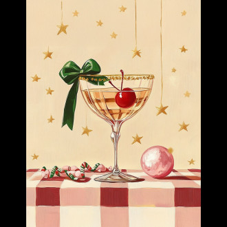 Obraz Świąteczny Drink Festive