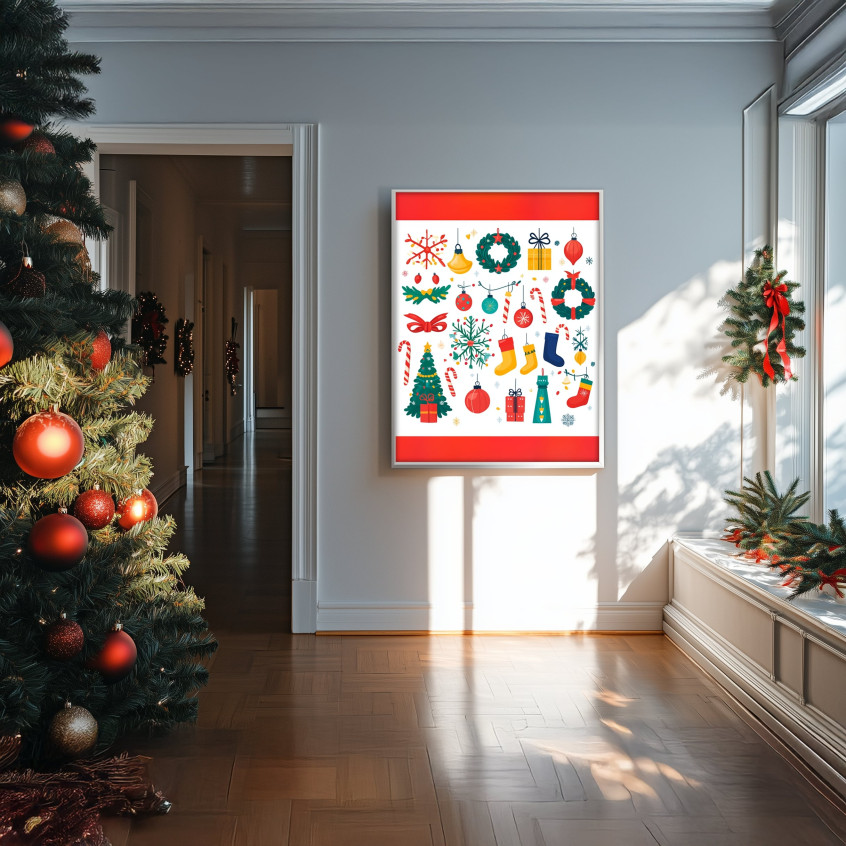 Obraz Świąteczne Dekoracje Christmas