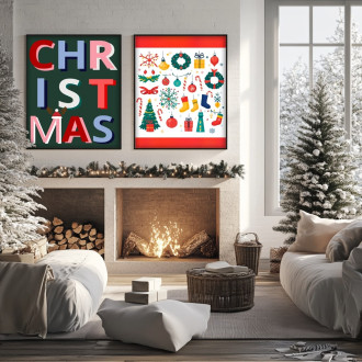 Obraz Świąteczne Dekoracje Christmas