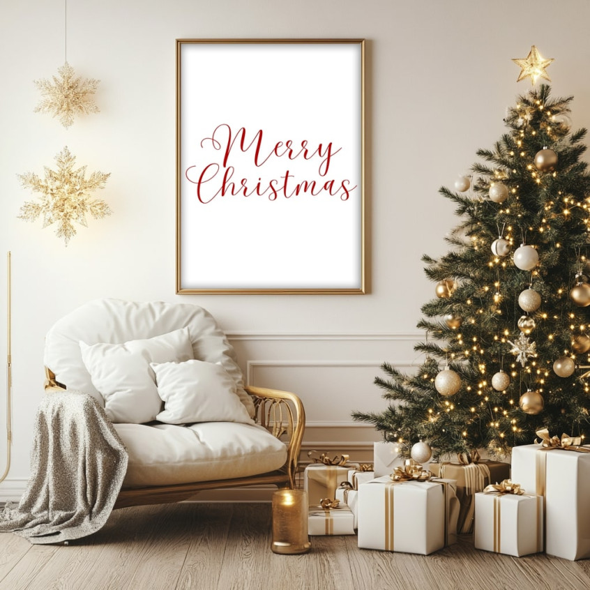 Obraz Święta Merry Christmas