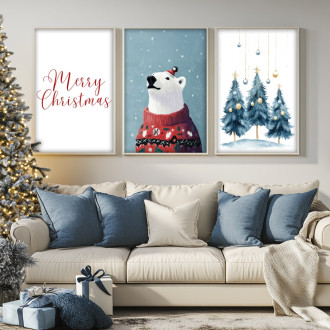 Obraz Święta Merry Christmas